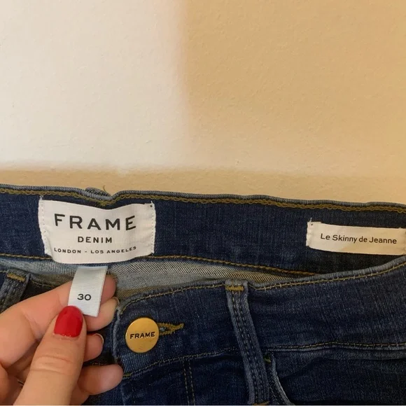 FRAME SKINNY DE JEANNE JEANS - Picture 7 of 7